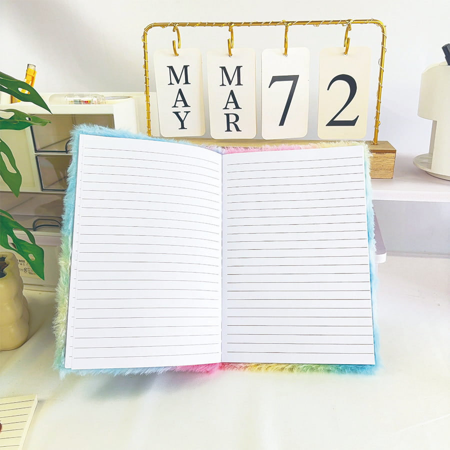 A5 क्यूट स्टार डायरी आलीशान नोटबुक