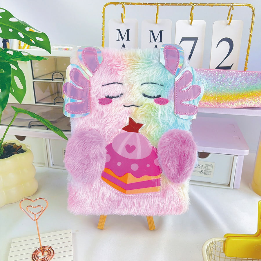 A5 क्यूट मॉन्स्टर डायरी आलीशान नोटबुक