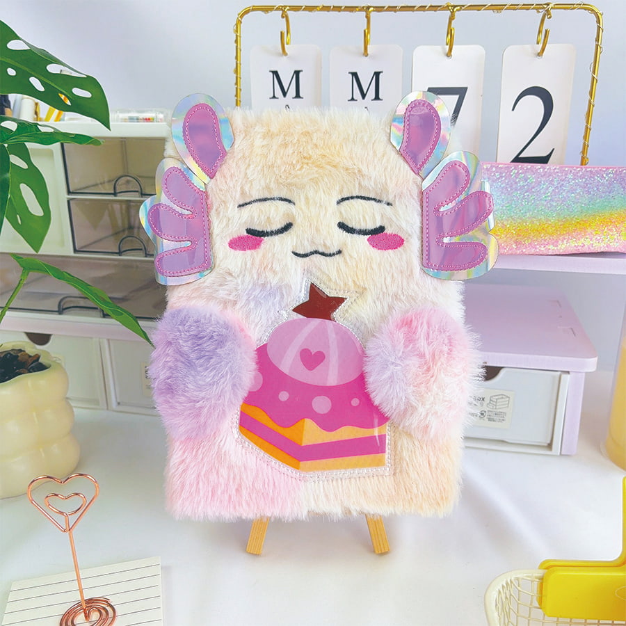 A5 क्यूट मॉन्स्टर डायरी आलीशान नोटबुक