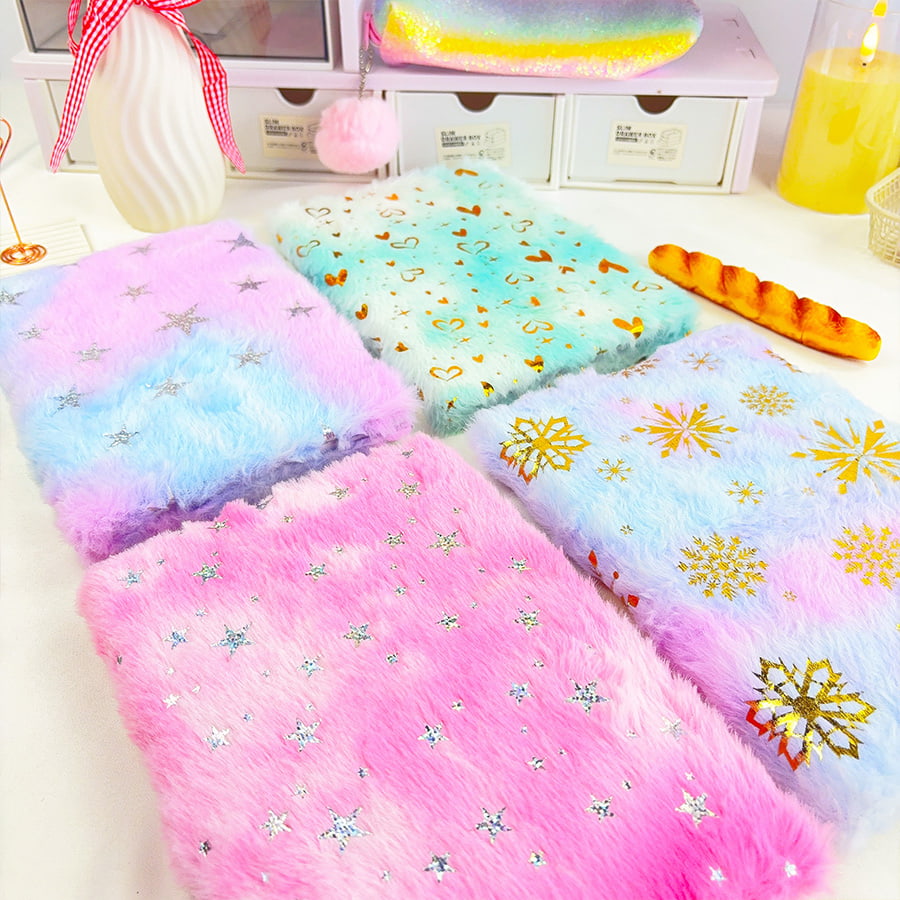 A5 क्यूट स्टार डायरी आलीशान नोटबुक